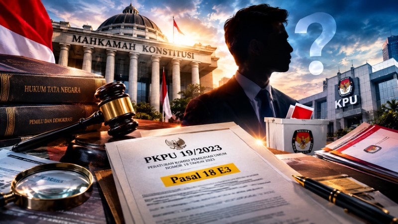 Pasal 18 E3 ‘Selundupan’ Demi Muluskan Gibran? Denny Indrayana: Kita Tunggu Jawaban KPU!