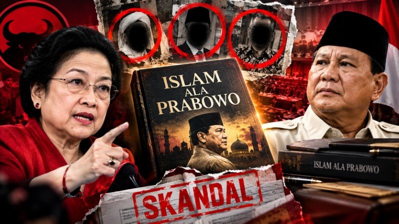 Pencatutan 3 Nama Tokoh Penting di Buku 'Islam Ala Prabowo' Dibongkar PDIP Ini Kejahatan Intelektual!