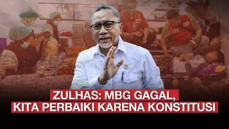 Pengakuan Blak-Blakan Menko Zulkifli Hasan! Akui Program MBG Gagal & Banyak Masalah, Tapi Tetap Dilanjutkan