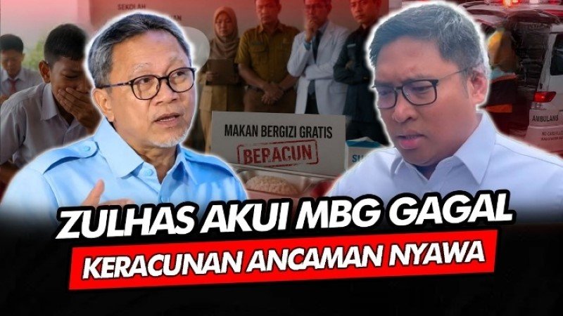 Pengakuan Terbuka Zulkifli Hasan Bikin Gempar Program MBG Disebut Gagal Total, Ekonom UI Sodorkan 3 Pilihan!
