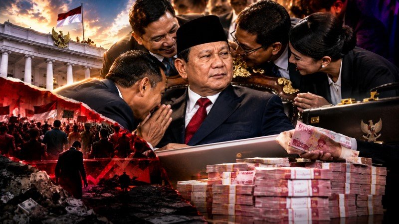 Pengamat Bongkar Fakta Mengerikan Istana Dikuasai Para Penjilat, Uang Negara Ludes Demi Syahwat Politik!