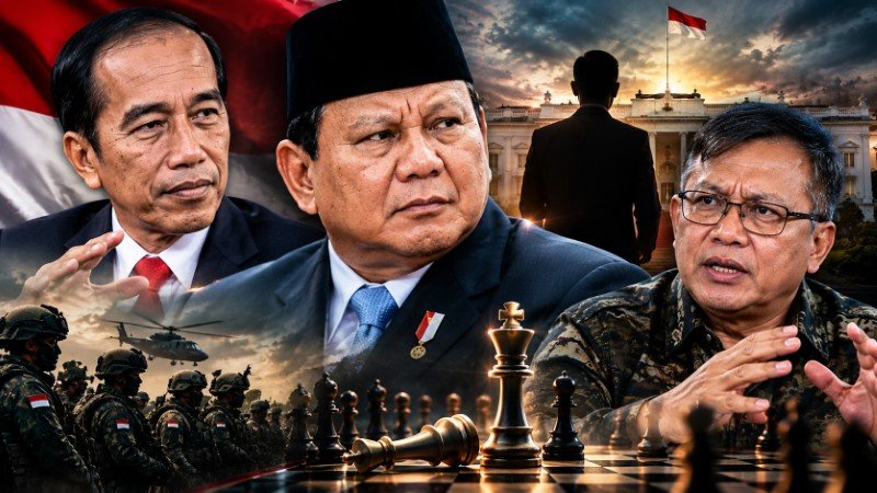 Pengamat Militer Minta Prabowo Waspada Jokowi Sedang Lancarkan Strategi Menjatuhkan Kekuasaan Tanpa Pertumpahan Darah!