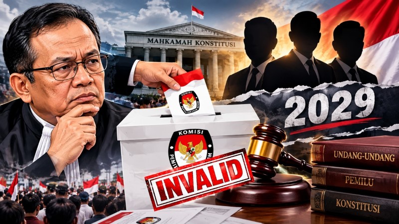 Peringatan Keras Pakar Hukum Hasil Pilpres 2029 Terancam Tidak Sah Secara Hukum Gara-Gara Celah Aturan Ini!