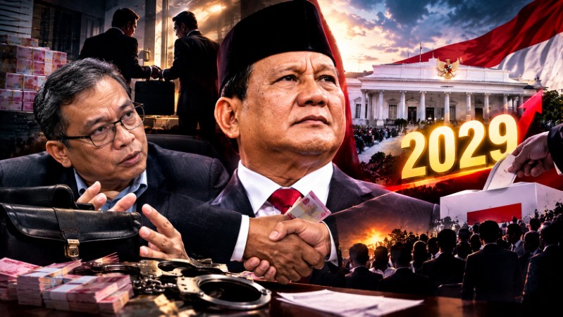 Pernyataan Mengejutkan Pakar: Korupsi Sengaja Dibiarkan Supaya Prabowo Terpilih Kembali di 2029?