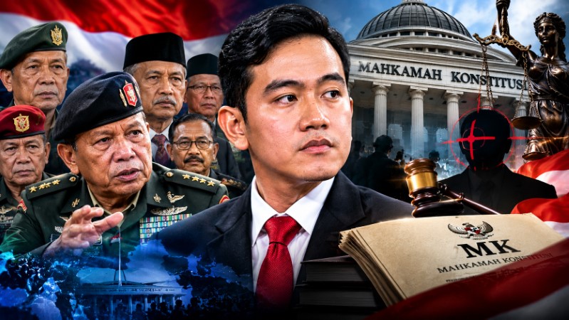Pertemuan Forum Purnawirawan TNI dan Pakar 'Pemakzulan Gibran' Ternyata Bisa Lewat Jalur MK!