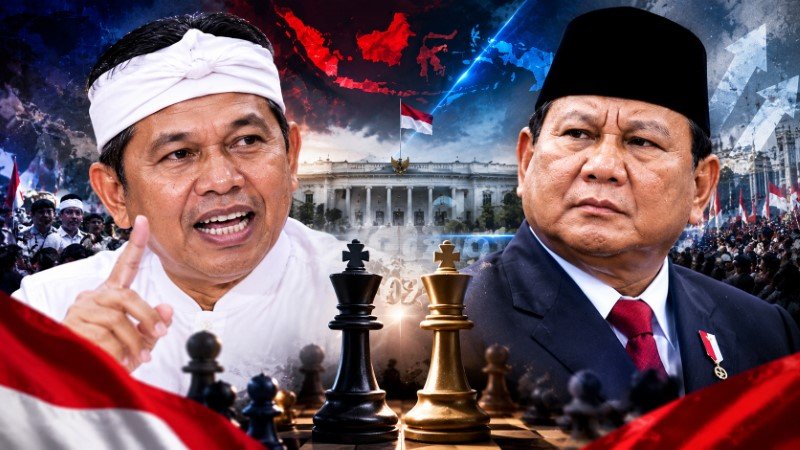 Peta Politik 2029 Mulai Bergeser! Pengamat Bocorkan '4 Faktor Kuat' Yang Bisa Bikin KDM Kalahkan Prabowo