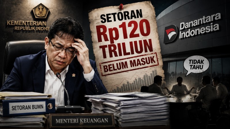 Polemik Anggaran Memanas! Purbaya Pusing Setoran Rp120 Triliun Tak Kunjung Masuk Kas Negara, Danantara Malah Bilang Tak Tahu