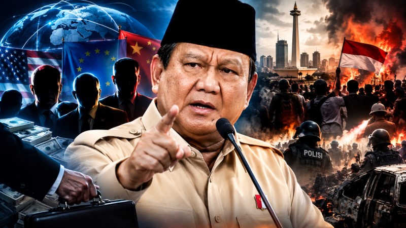 Prabowo Bongkar Ada 'Antek-Antek Asing' Yang Sengaja Main Api di Balik Kerusuhan Negeri!
