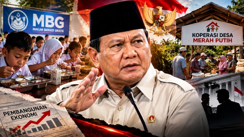 Prabowo Ngamuk Tegaskan Pemerintahan Tidak Gagal MBG dan Kopdes Salahnya Apa!