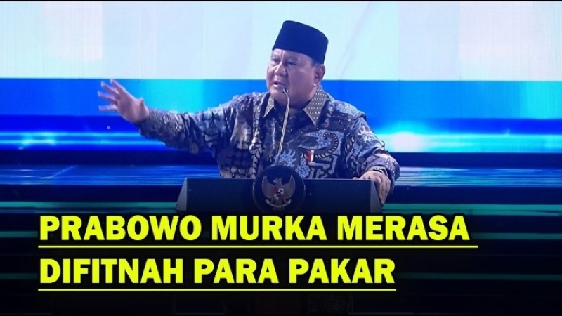 Prabowo Sindir Pakar Goblok, Guru Besar Unair Presiden Kita Anti-Intelektualisme!