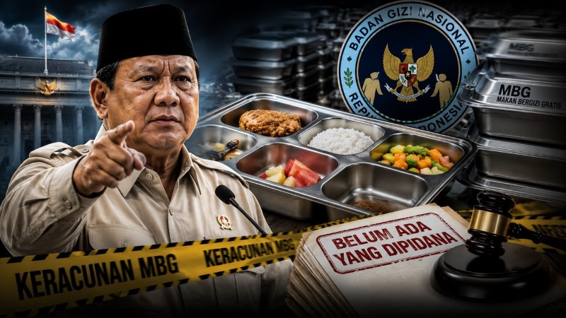 Puluhan Ribu Siswa Jadi Korban Keracunan MBG, Publik Pertanyakan Alasan Belum Ada Yang Dipidana: Kebal Hukum atau Sengaja Dilindungi?