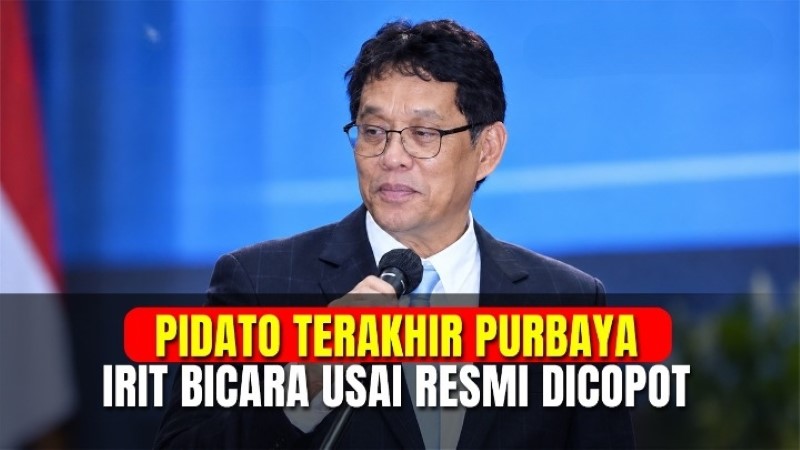 Purbaya Kesal Dipecat Tanpa Adab? Pidato Sertijab Cuma 30 Detik Langsung Jadi Tamparan Telak Buat Prabowo!