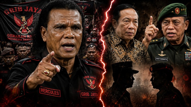 Rekam Jejak Preman Legendaris! Kriminolog Ungkap Daftar Jenderal TNI Yang Pernah ‘Berseteru’ Dengan Hercules GRIB Jaya