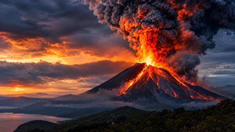 Rekor Letusan Paling Aktif Bukan Anak Krakatau, Gunung Ini Catatkan Erupsi Terbanyak dalam 100 Hari di RI!