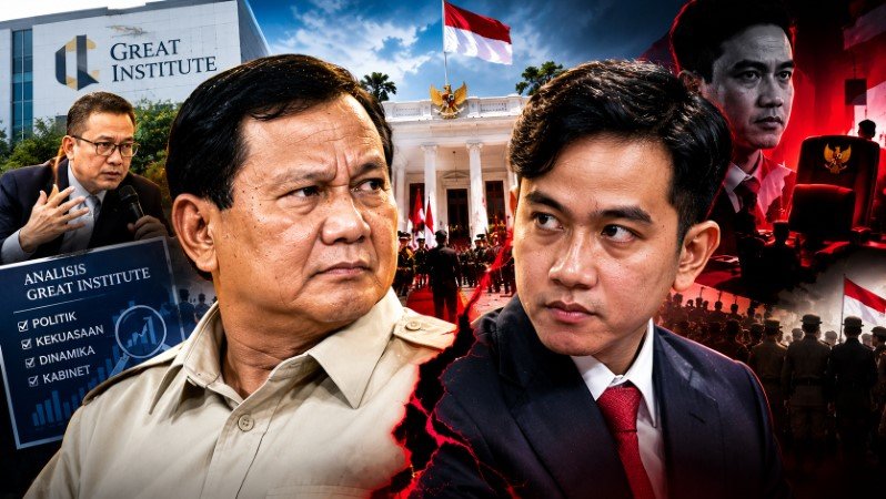 Retak di Lingkar Istana Pengamat Great Institute Bongkar Gelagat Gibran Mulai 'Berani' Melawan Prabowo