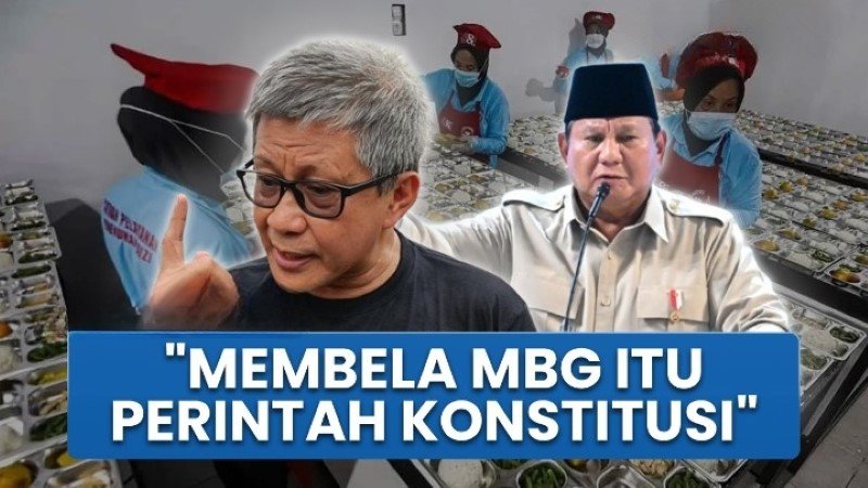 Rocky Gerung Sebut MBG & Kopdes Harga Mati Tak Bisa Disetop, Aktivis Pendidikan Beri Sindiran Menohok!