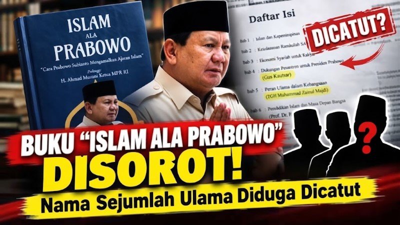 SMRC Sebut Buku Islam Ala Prabowo Hanya Demi Memuaskan Syahwat Politik Nafsu Kuasa Menutup Akal Sehat!