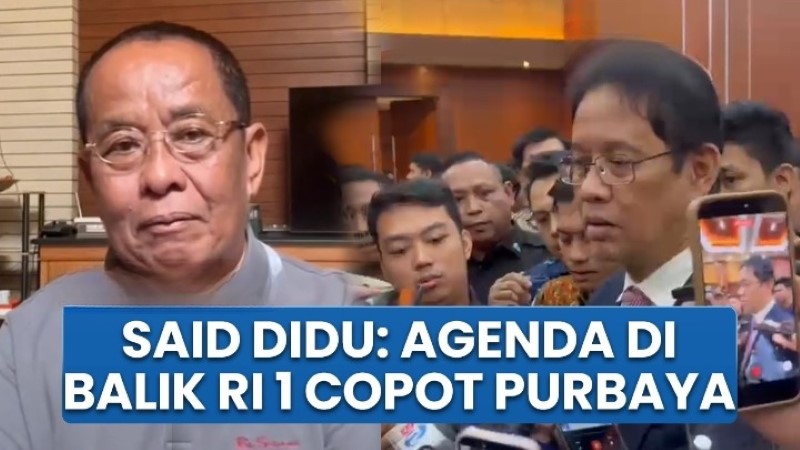 Said Didu Beberkan ‘Skenario Tersembunyi’ Dibalik Lengsernya Purbaya Secara Mendadak!