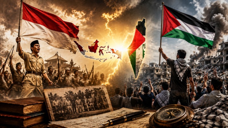 Sejarawan Bandingkan Perjuangan Kemerdekaan Indonesia dengan Perjuangan Palestina Usir Penjajah