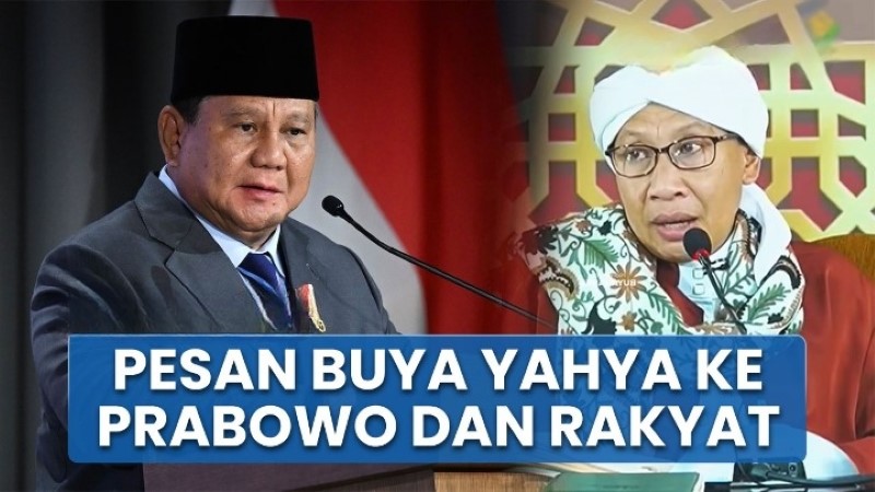 Sentilan Maut Buya Yahya Untuk Prabowo Soal Program MBG Jangan Tutup Telinga, Kalau Salah Ya Benahi!