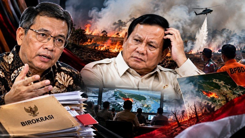 Sentilan Pedas Eks Kepala BMKG: Penanganan Karhutla ‘Salah Kaprah’ Akibat Birokrasi Yang Ribet!