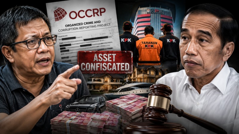 Setuju RUU Perampasan Aset, Rocky Gerung Jokowi Mestinya Ditangkap Duluan Karena Sudah Dipastikan OCCRP!