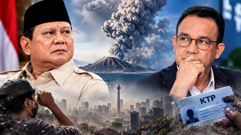 Sindiran Loyalis Anies Saat Abu Anak Krakatau Sampai Jakarta Makin Paham Kenapa Angin Tak Punya KTP!