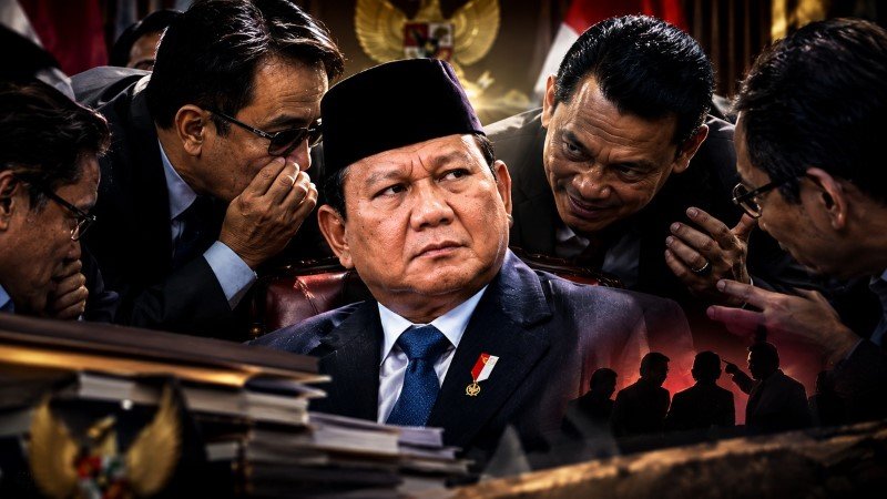 Sinyal Pengkhianatan di Lingkar Kekuasaan? Isu Orang Sekeliling Sengaja ‘Menjerumuskan’ Prabowo Ramai Dibahas Kalangan Analis!