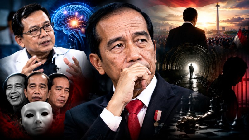Sisi Gelap Dikuliti! Ahli Neurosains Bongkar Psikologis Jokowi Citra Terzalimi, Gorong-Gorong, dan Politik Rasa Takut