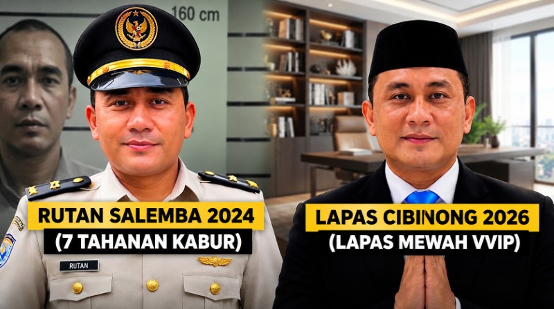 Skandal Lapas Mewah Memanas! DPR Heran Tujuh Napi Kabur, Kok Pejabatnya Malah Naik Jabatan