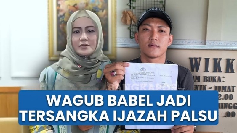 Skandal Pemalsuan Dokumen! Ditengah Isu Jokowi-Gibran, Wagub Babel Dinonaktifkan Gegara Ketahuan Ijazahnya Palsu