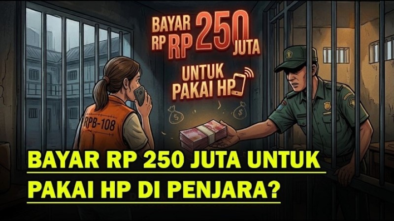Skandal Pungli Penjara Makin Menggila Ombudsman Ungkap Tarif Suap Bawa HP di Rutan Pondok Bambu Tembus Rp250 Juta!