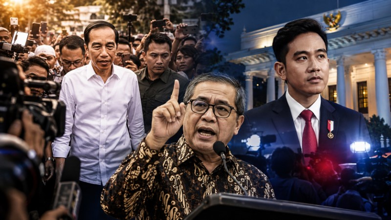 Sorotan Tajam Akademisi UI Kenapa Jokowi Masih Sibuk Safari Politik dan Bela Anak Usai Lengser