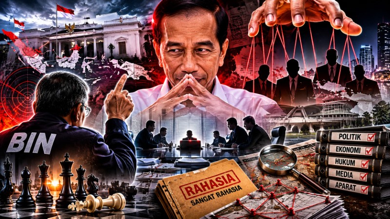 Strategi Mematikan Tanpa Jejak: Eks Anggota BIN Ungkap Rencana Operasi Garis Dalam Jokowi ‘Tahap Empat’!
