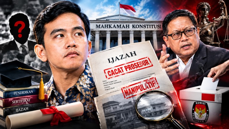 Syarat Pendidikan Gibran Dinilai Cacat Prosedur & Penuh Rekayasa, Pakar Hukum Ada Indikasi 'Electoral Fraud'!