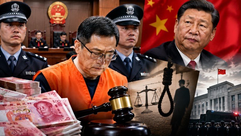 Tak Ada Ruang Nego! Korupsi Rp388 Miliar, Mantan Gubernur di China Langsung Diganjar Vonis Mati dan Hak Politik Dicabut