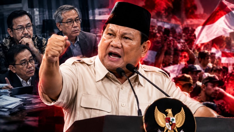 Tak Peduli Kritik Pakar, Prabowo Saking Pintarnya, Jadi Goblok!