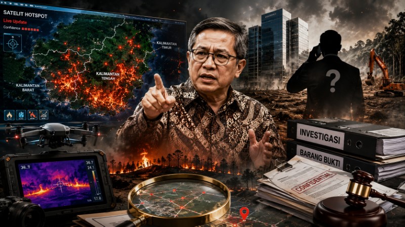 Titik Api Sudah Terpetakan, Kenapa Korporasi Pembakar Lahan Masih Sulit Dijerat Pakar UGM Bongkar Caranya!