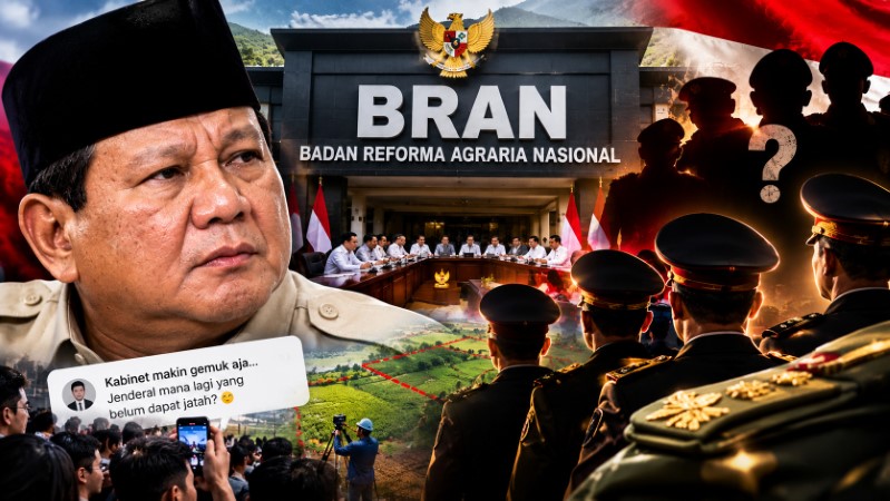 Wacana Pembentukan BRAN Disorot! Netizen Sentil Kabinet Gemuk Jenderal Mana Lagi Belum Dapat Jatah