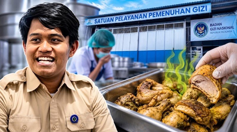 Waduh! Kepala SPPG Jati Karanganyar Mendadak Muntah dan Pusing Usai Cicipi Langsung Menu MBG