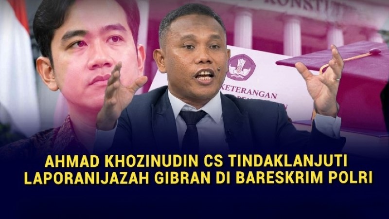 Ahmad Khozinudin Gercep Bawa Putusan MK Perkuat Laporan Ijazah Gibran ke Bareskrim Polri!