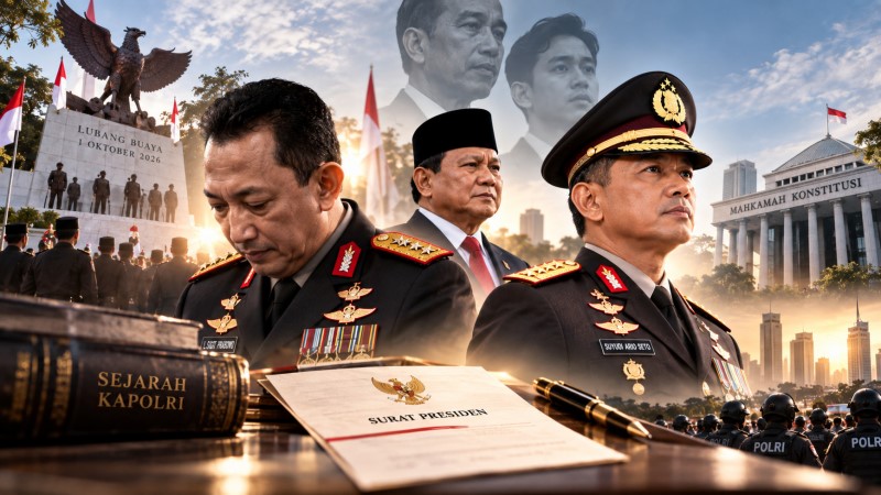 Kapolri Berganti, Gugatan Gibran Disebut Berpeluang Dikabulkan: Prabowo Segera Punya Wapres Baru?