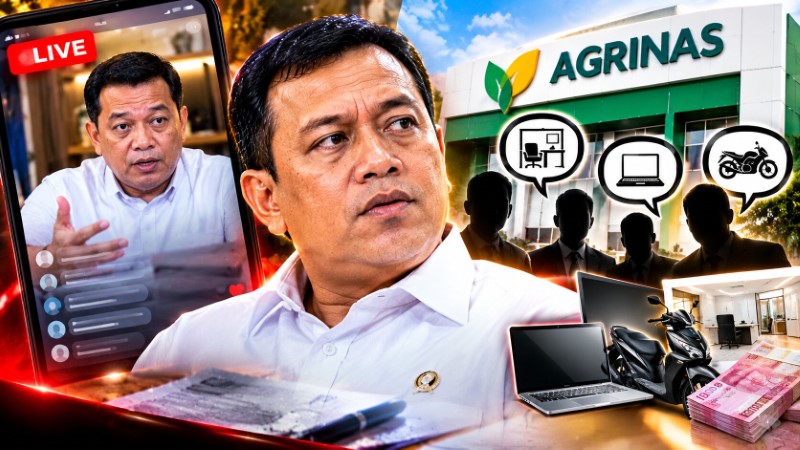 Aksi Bikin Heboh! Obrolan Saat Live Streaming Agrinas Bocor, Terdengar Para Manager Kopdes Minta Ruangan Sendiri, Laptop, hingga Motor Trail