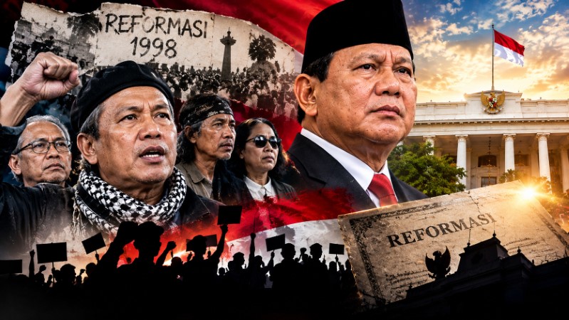 Aktivis 98 Bukan Kebijakan Pro-Rakyat, Pemerintahan Prabowo Mengkhianati Amanah Reformasi!
