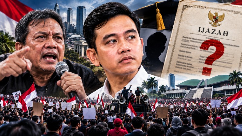 Aktivis 98 Peringatkan Rezim: Skandal Ijazah Gibran Bakal Pemicu Gelombang Demo Besar Se-Indonesia!