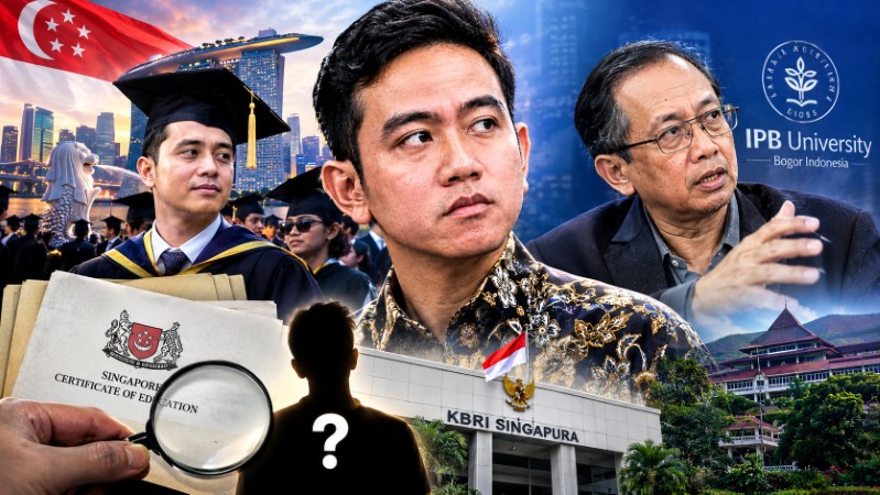Alumni Singapura Celingak-Celinguk Soal Sekolah Gibran, Dosen IPB Turut Berkomentar!