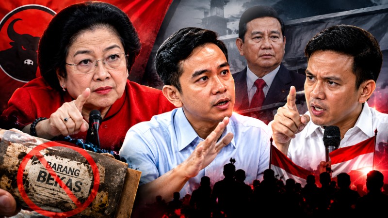 Anak Buah Megawati Balas Relawan Gibran yang Tuduh PDIP Benci Jokowi Kami Tak Suka Berurusan dengan Barang Bekas!