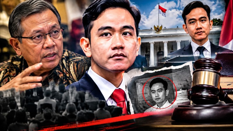 “Anak Haram Demokrasi”, Jurnalis Senior: Gibran Cukup Dua Tahun Saja Jadi Wapres!