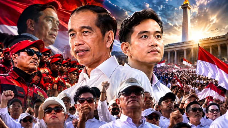 Ancam Perang Terbuka Pasukan Berani Mati Jokowi Siap Kerahkan 'Jutaan Massa' Lindungi Gibran dari Pemakzulan!