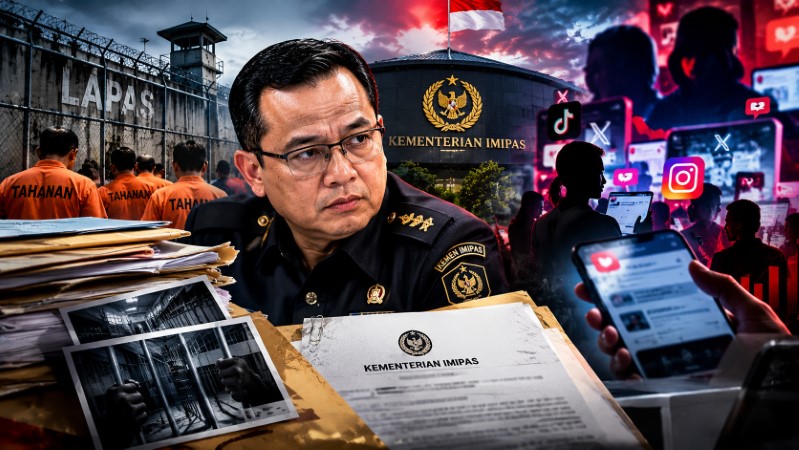 BOCOR! Surat Kemen Imipas Kerahkan Buzzer, Poles Citra di Tengah Rentetan Skandal Lapas